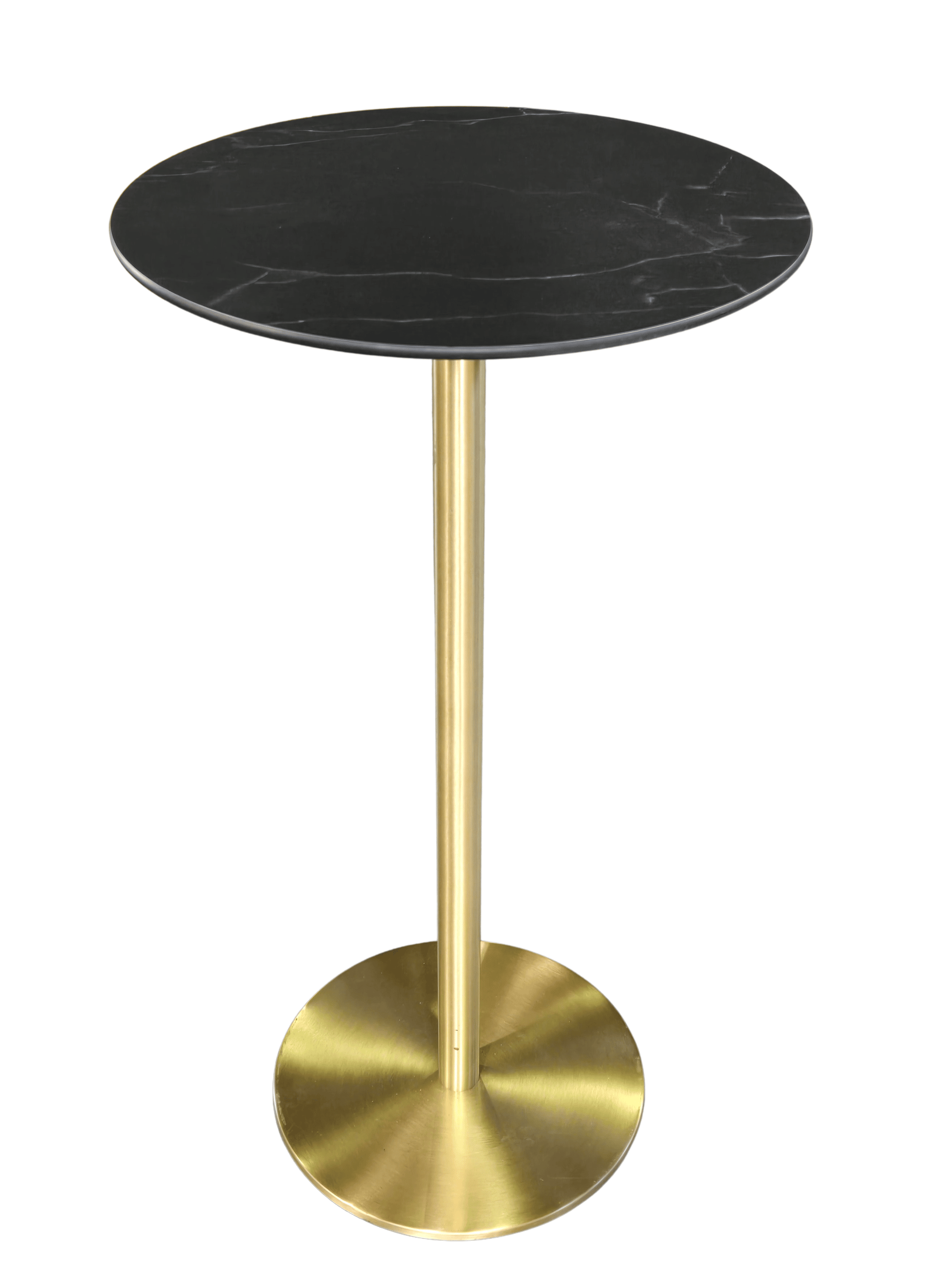 Inox Brass High black Marble