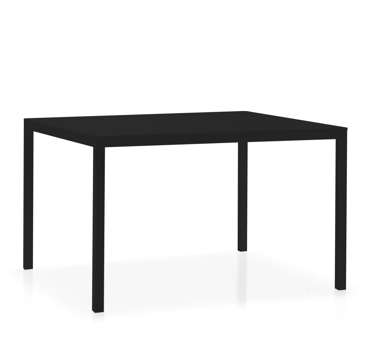 Kuadro Square Table Black