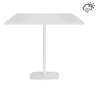 Stylus Square Dining White