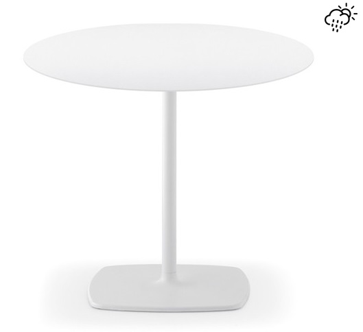 Stylus Round Dining White