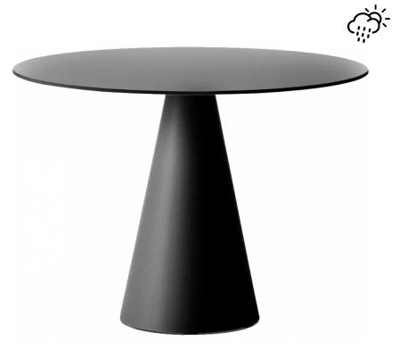 Ikon Dining Table Black Large