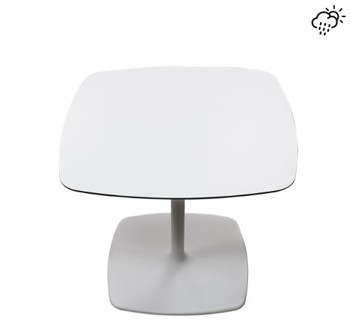 Stylus Square Coffee Table White