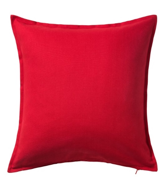 Red cushion 45x45